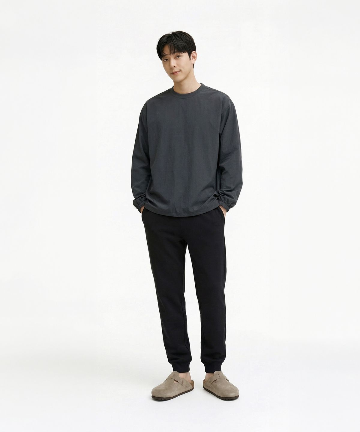 옥스타(OKSTAR) 조거 스웻 팬츠 - 2컬러