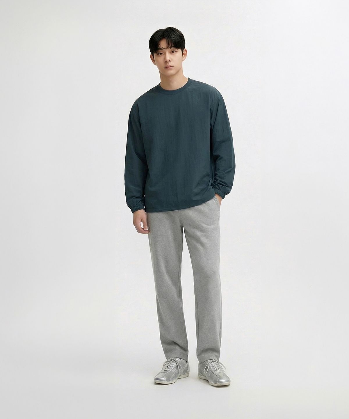 옥스타(OKSTAR) 베이직 스웻 팬츠- 2컬러