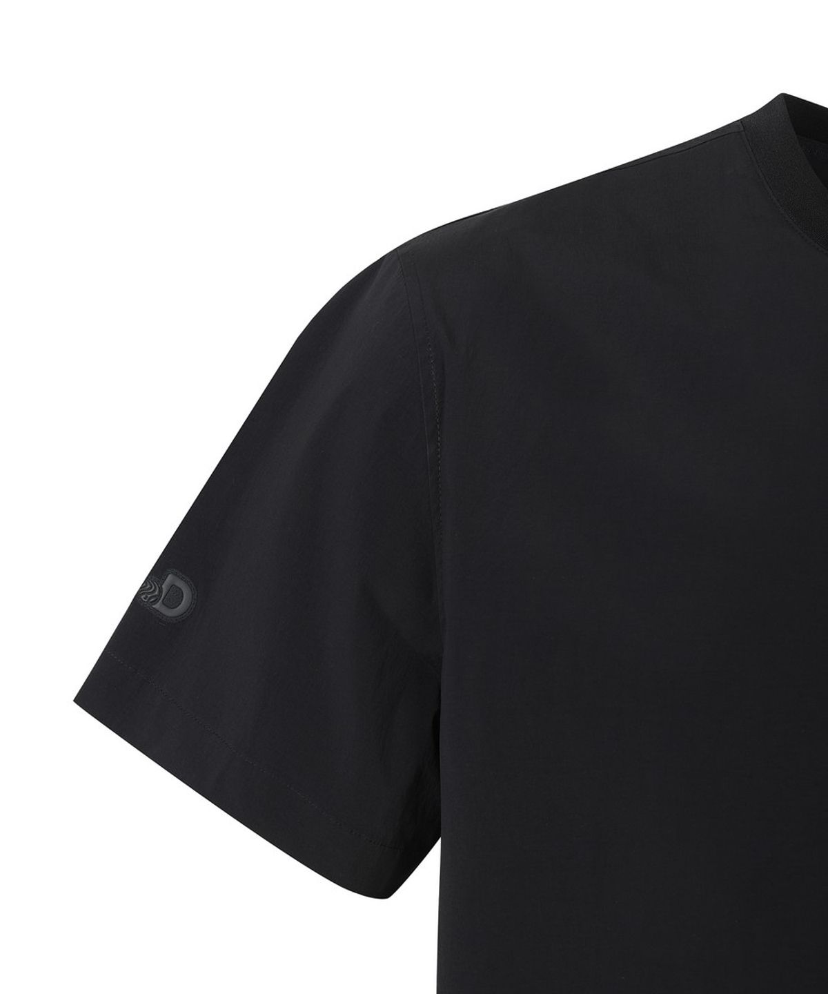 디스커버리 익스페디션(DISCOVERY EXPEDITION) 남성 프레시벤트 가슴포켓 우븐 반팔티셔츠 (BLACK)