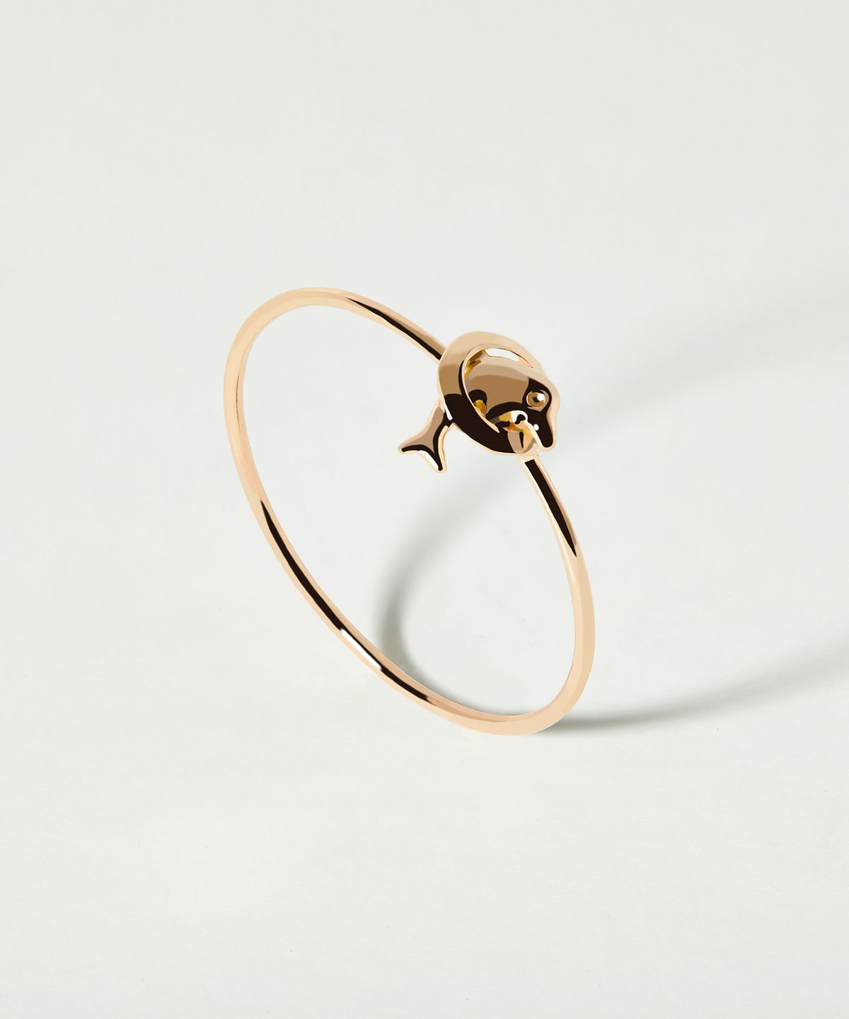엘렌쥬얼리(HELENE JEWELRY) 14K 점핑 돌고래 미스 링 금 실 반지