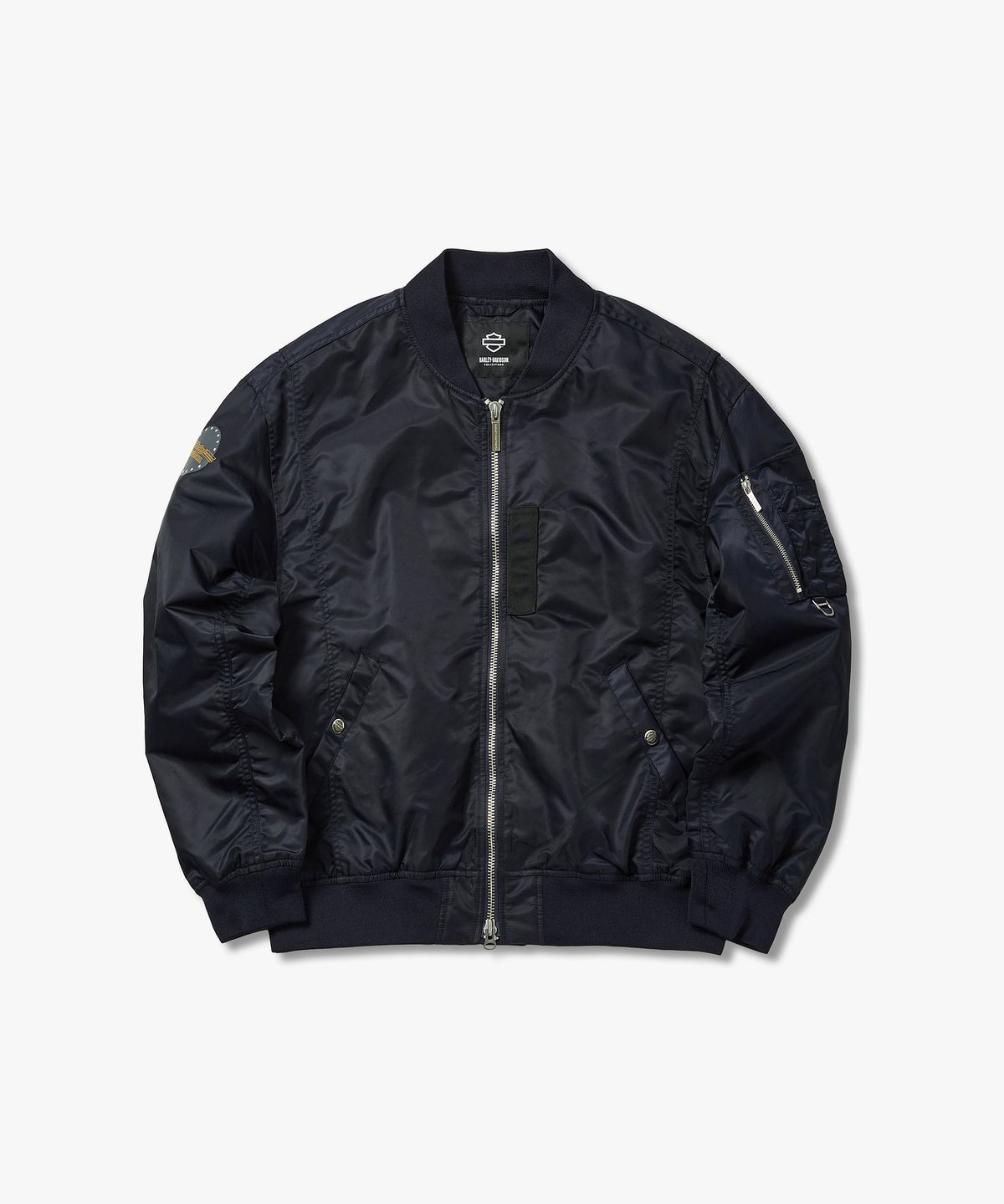 할리데이비슨 컬렉션스®(HARLEY-DAVIDSON COLLECTIONS®) [ICONIC] 할리 오리지널 MA-1 자켓 다크 네이비_HH16103001