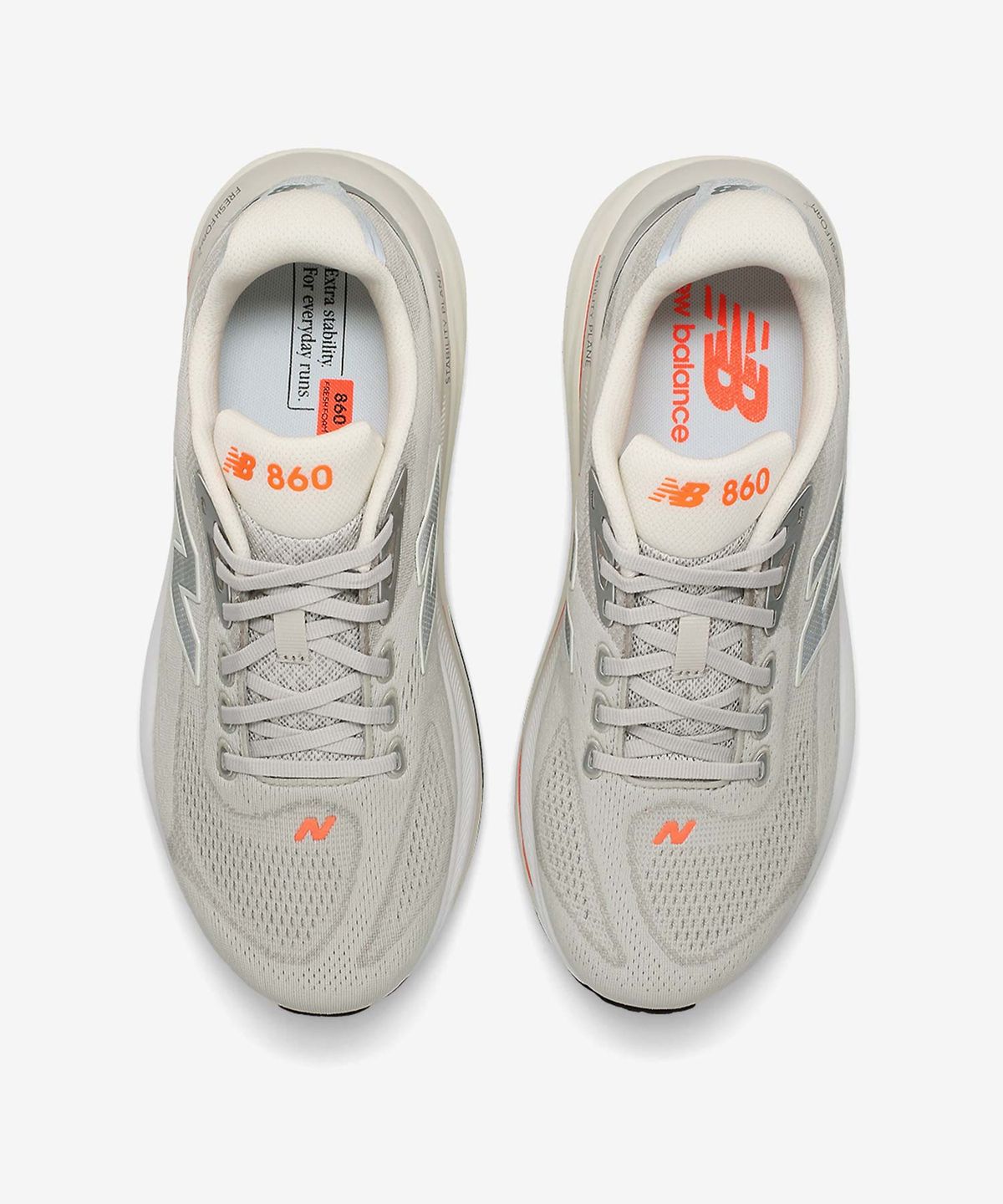 뉴발란스(NEW BALANCE) NBPFGS110L / 860 V15 (남성, 2E) (안정화) (L/GRAY)