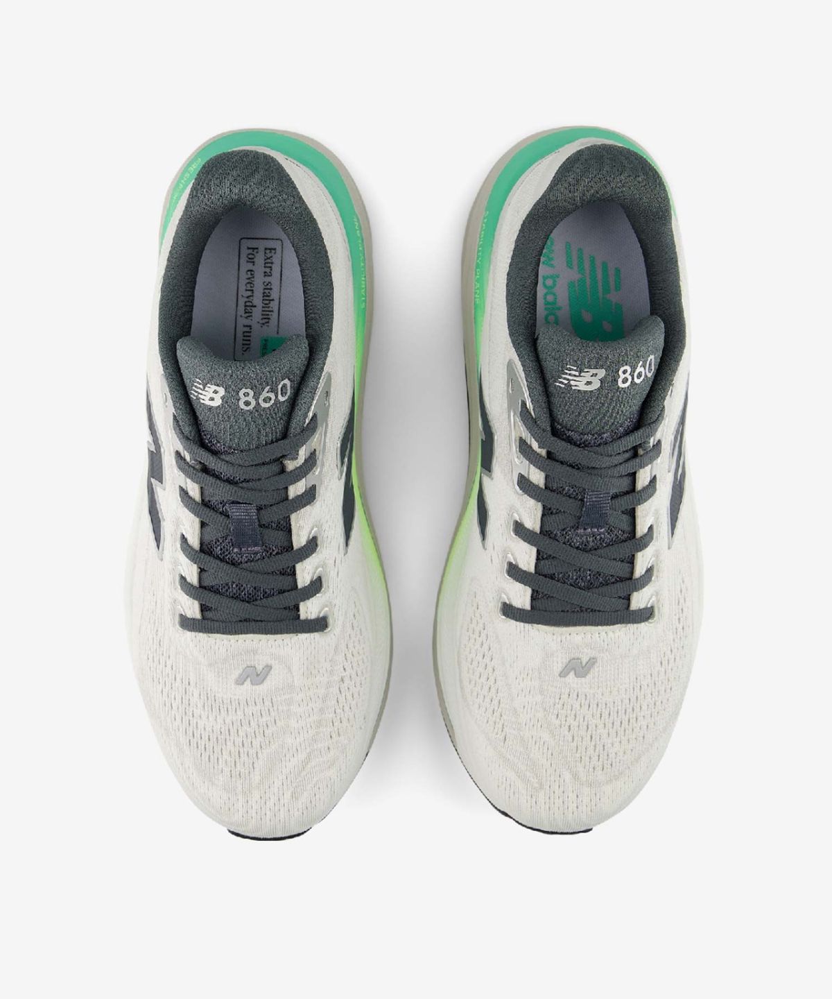 뉴발란스(NEW BALANCE) NBPFGS110G / 860 V15 (남성, 2E) (안정화) (GRAY)