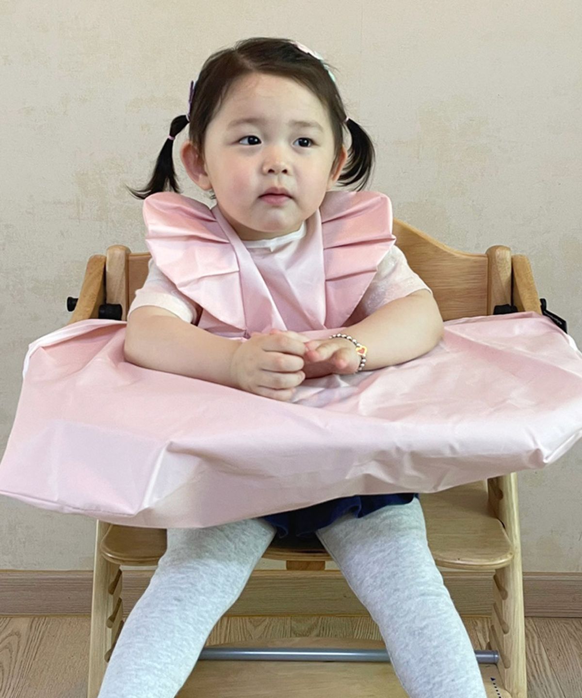 노르디코(NORDICO) 킨더 식탁 일체형 턱받이 나시