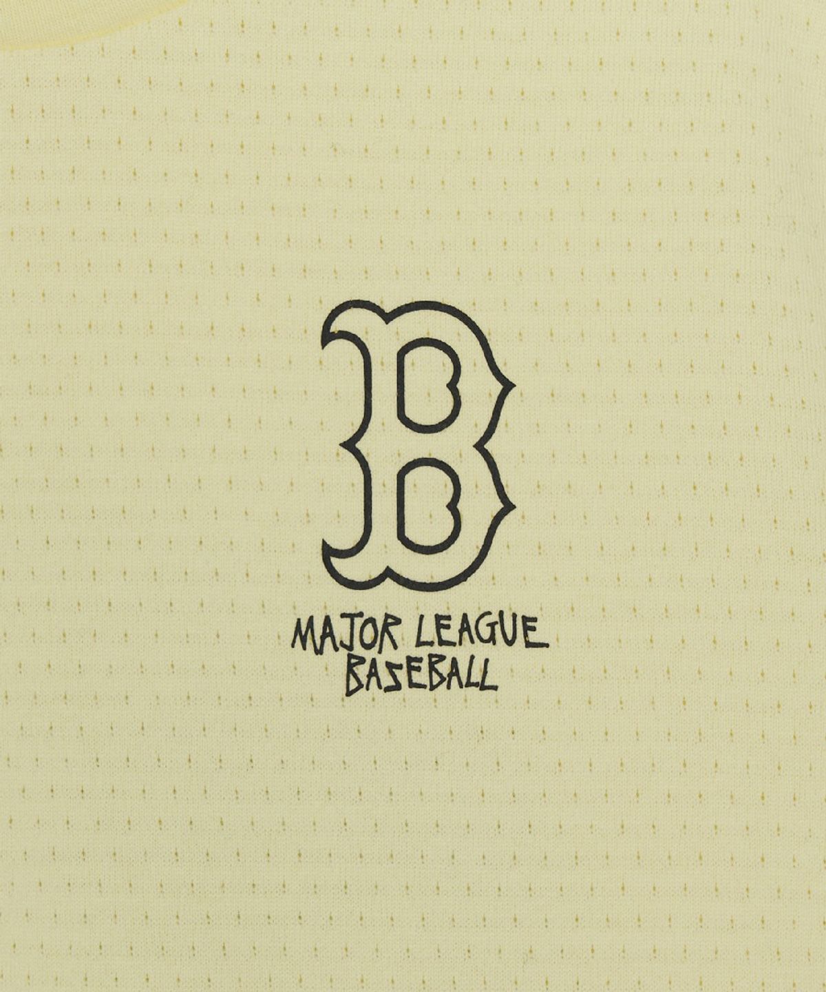 엠엘비 키즈(MLB KIDS) 스트릿 베이직 메쉬 아트웍 티셔츠 BOS (L.Yellow)