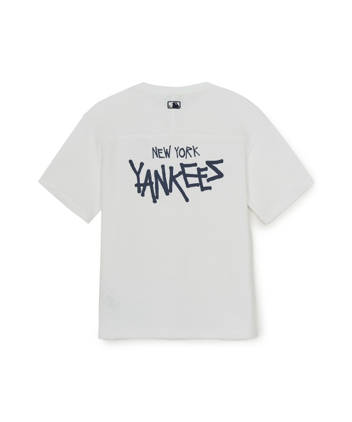 엠엘비 키즈(MLB KIDS) 스트릿 베이직 메쉬 아트웍 티셔츠 NY (White)