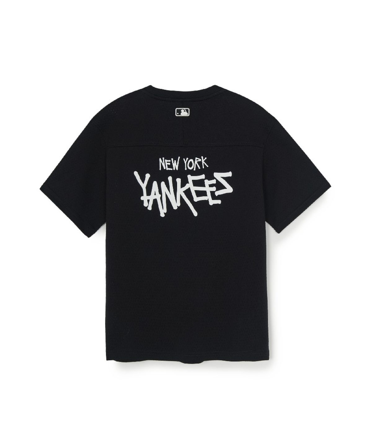 엠엘비 키즈(MLB KIDS) 스트릿 베이직 메쉬 아트웍 티셔츠 NY (Black)