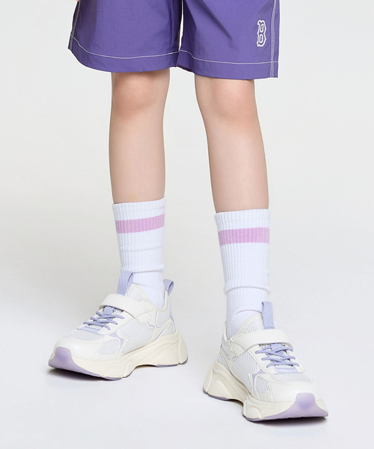 엠엘비 키즈(MLB KIDS) 에이스 러너 스피드 주니어 NY (L.Lavender)