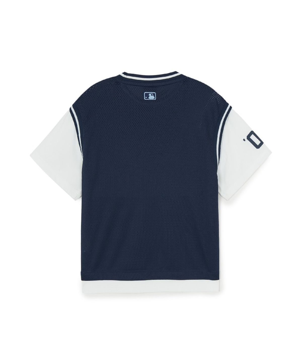 엠엘비 키즈(MLB KIDS) 스포티브 바시티 레이어드 티셔츠 NY (Navy)