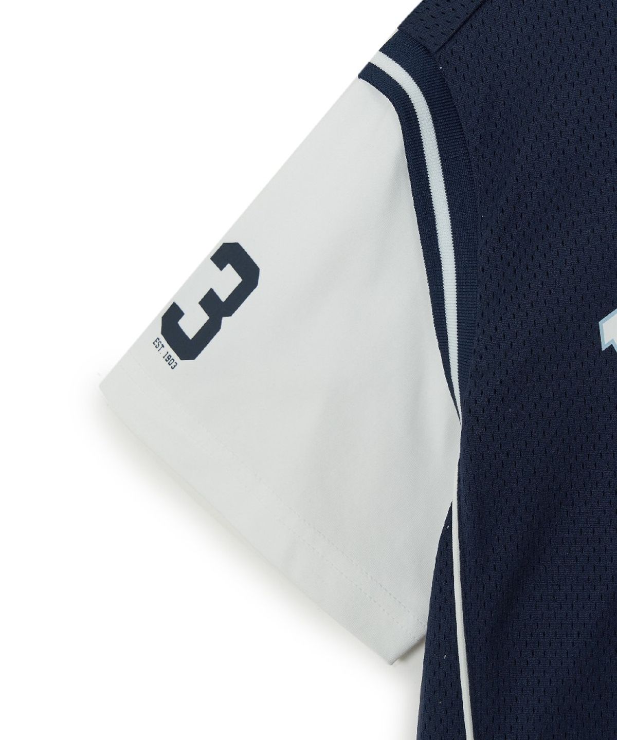 엠엘비 키즈(MLB KIDS) 스포티브 바시티 레이어드 티셔츠 NY (Navy)