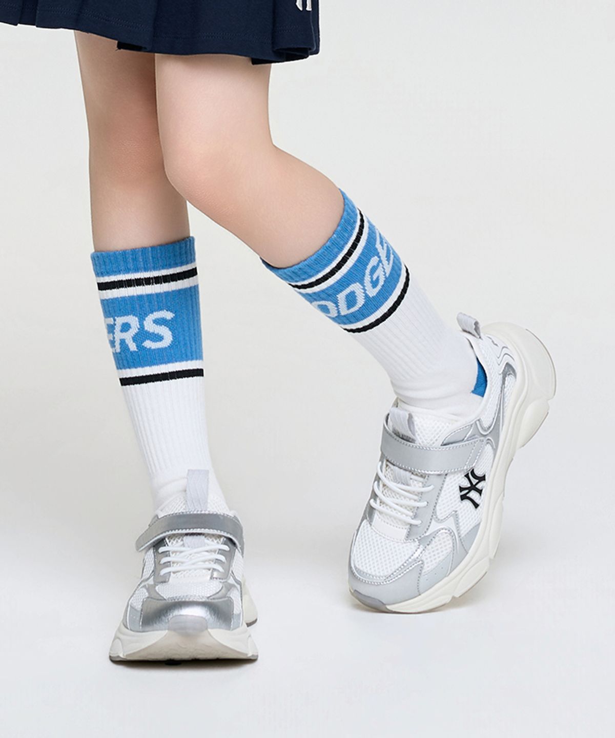 엠엘비 키즈(MLB KIDS) 에이스 러너 스피드 주니어 NY (Silver)