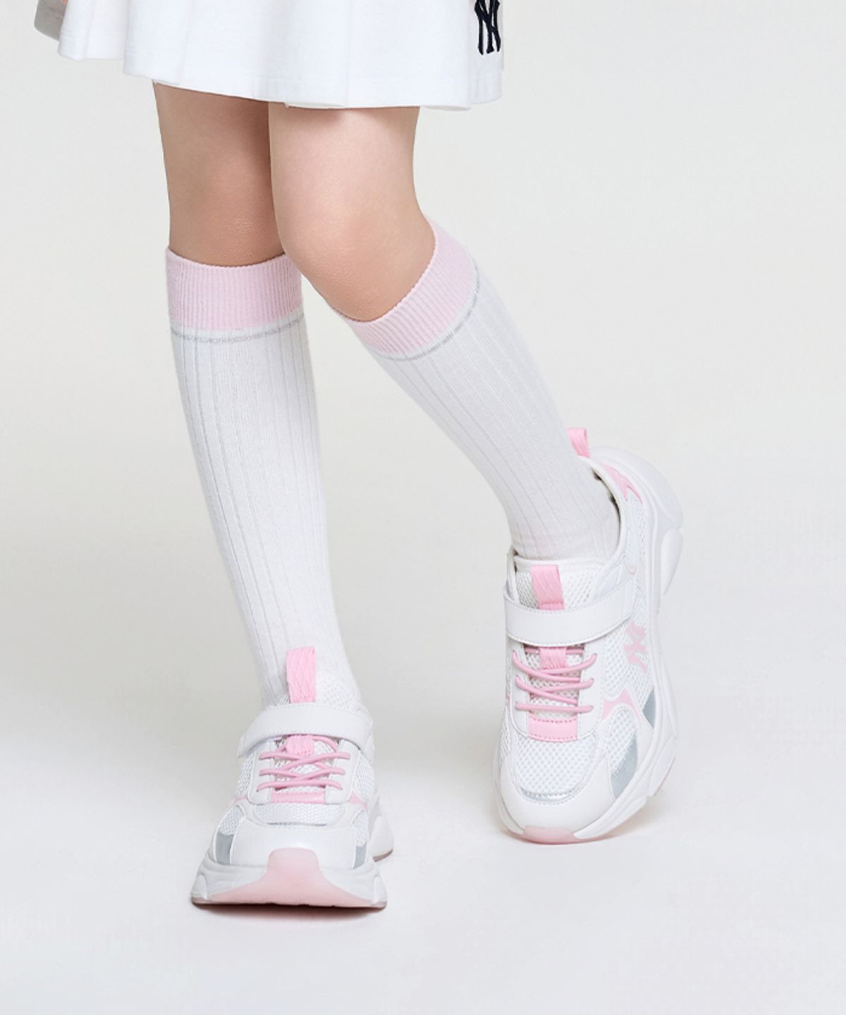 엠엘비 키즈(MLB KIDS) 에이스 러너 스피드 주니어 NY (Pink)