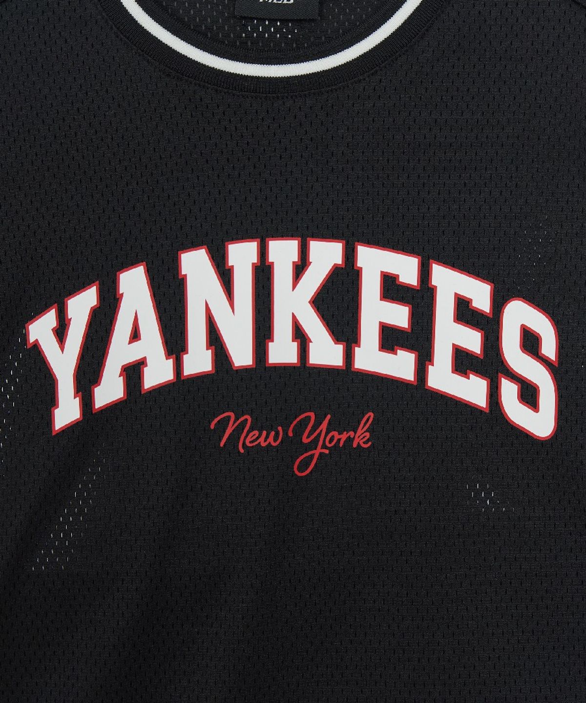 엠엘비 키즈(MLB KIDS) 스포티브 바시티 레이어드 티셔츠 NY (Black)