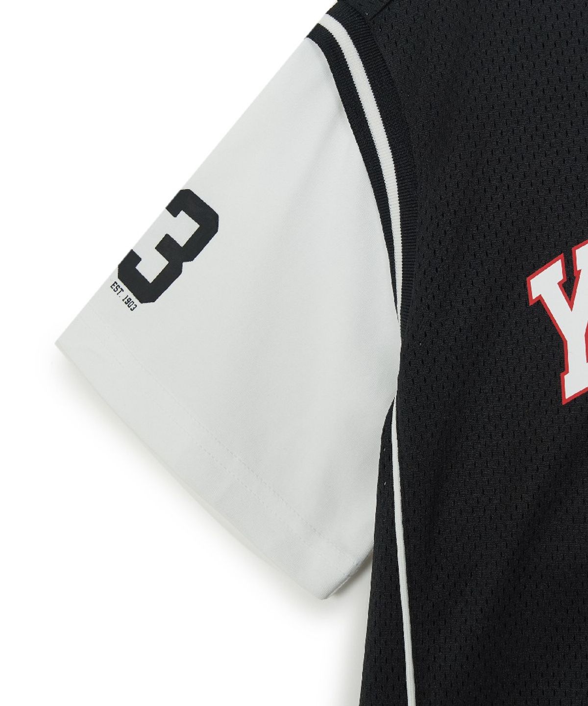 엠엘비 키즈(MLB KIDS) 스포티브 바시티 레이어드 티셔츠 NY (Black)