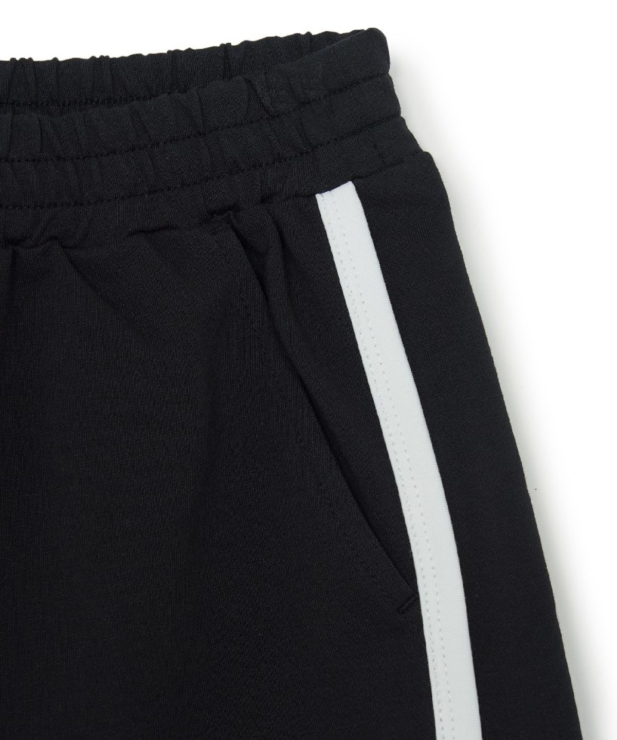 엠엘비 키즈(MLB KIDS) 베이직 여아 스몰로고 돌핀 팬츠 NY (Black)