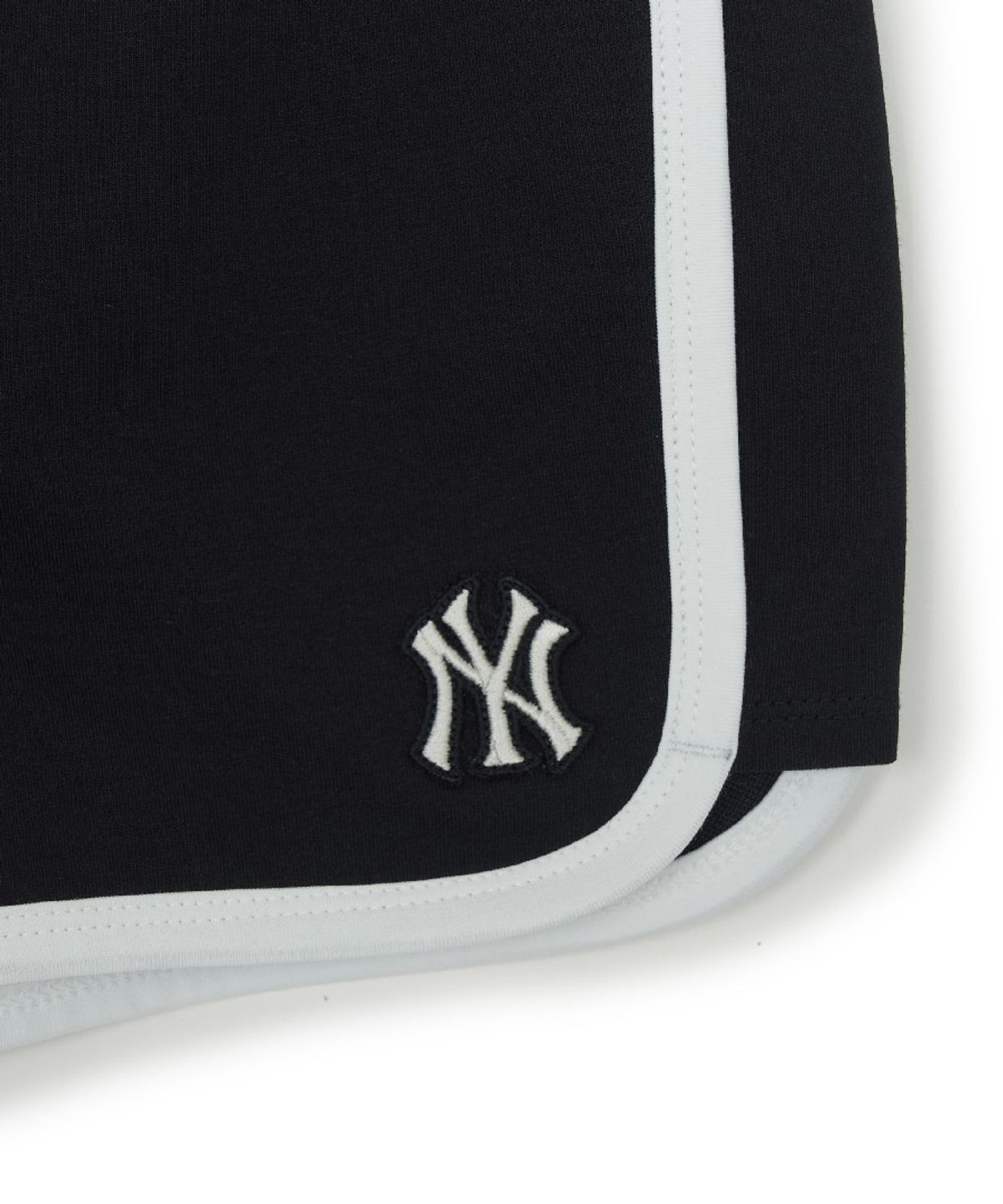 엠엘비 키즈(MLB KIDS) 베이직 여아 스몰로고 돌핀 팬츠 NY (Black)