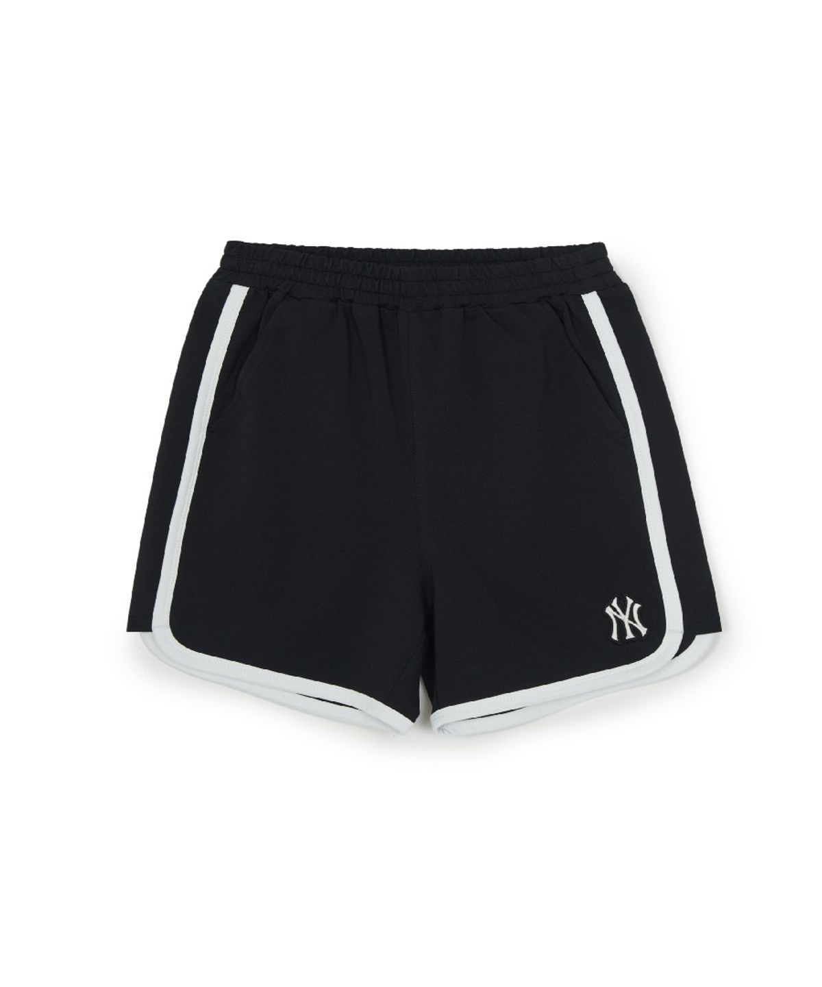 엠엘비 키즈(MLB KIDS) 베이직 여아 스몰로고 돌핀 팬츠 NY (Black)