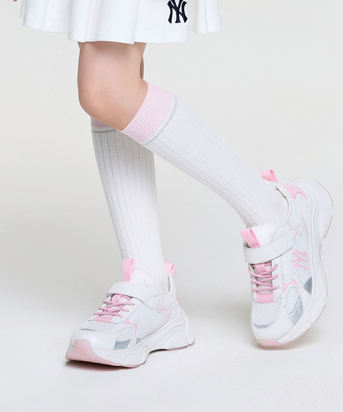 엠엘비 키즈(MLB KIDS) 에이스 러너 스피드 NY (Pink)