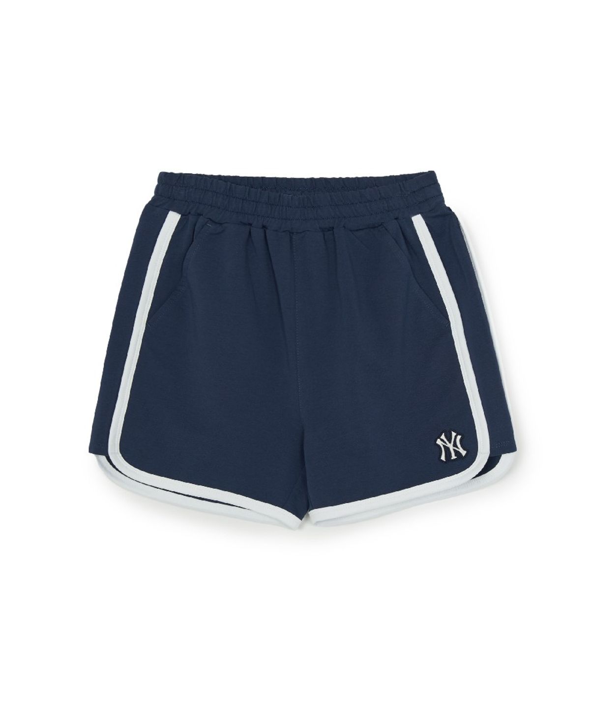 엠엘비 키즈(MLB KIDS) 베이직 여아 스몰로고 돌핀 팬츠 NY (Navy)