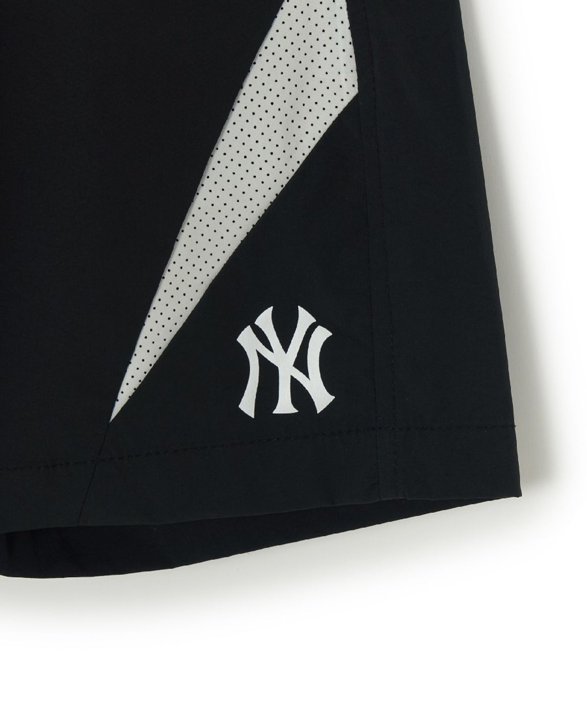 엠엘비 키즈(MLB KIDS) 스포티브 바시티 메쉬배색 5부 팬츠 NY (Black)