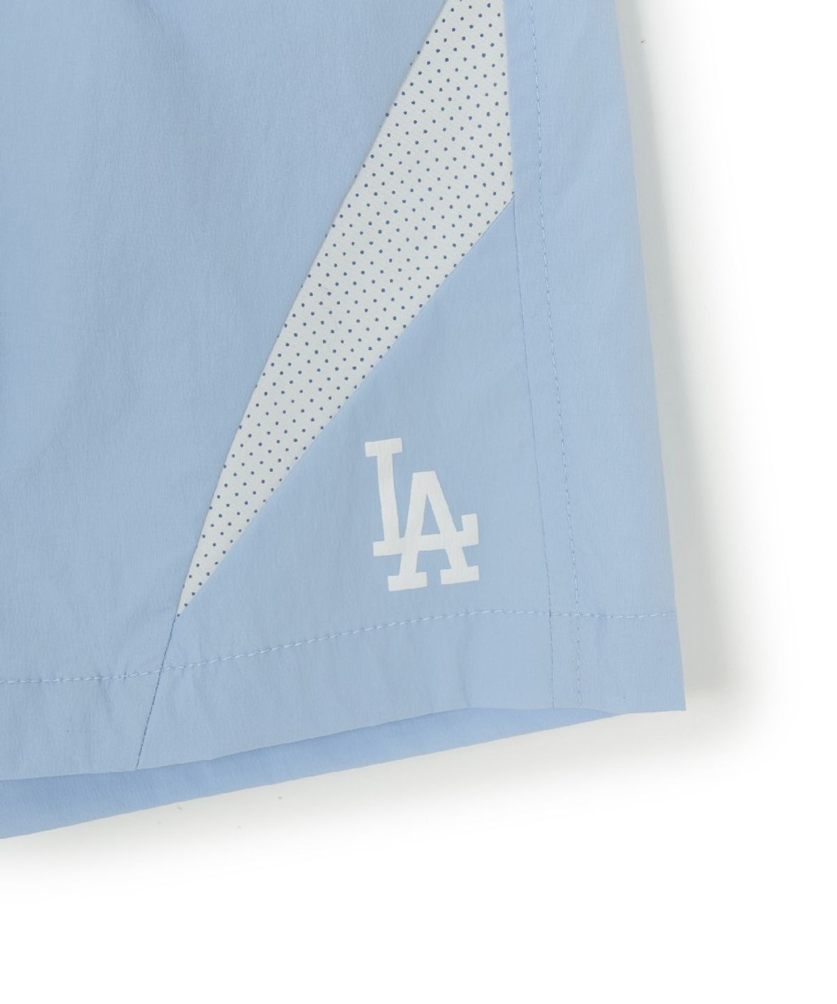 엠엘비 키즈(MLB KIDS) 스포티브 바시티 메쉬배색 5부 팬츠 LA (L.Blue)