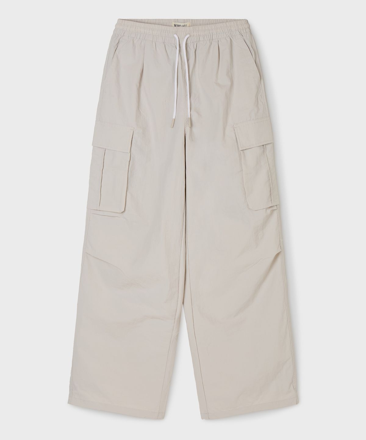 후아유(WHO.A.U) Nylon Cargo Pants(Set-up) / WHTAG2312F
