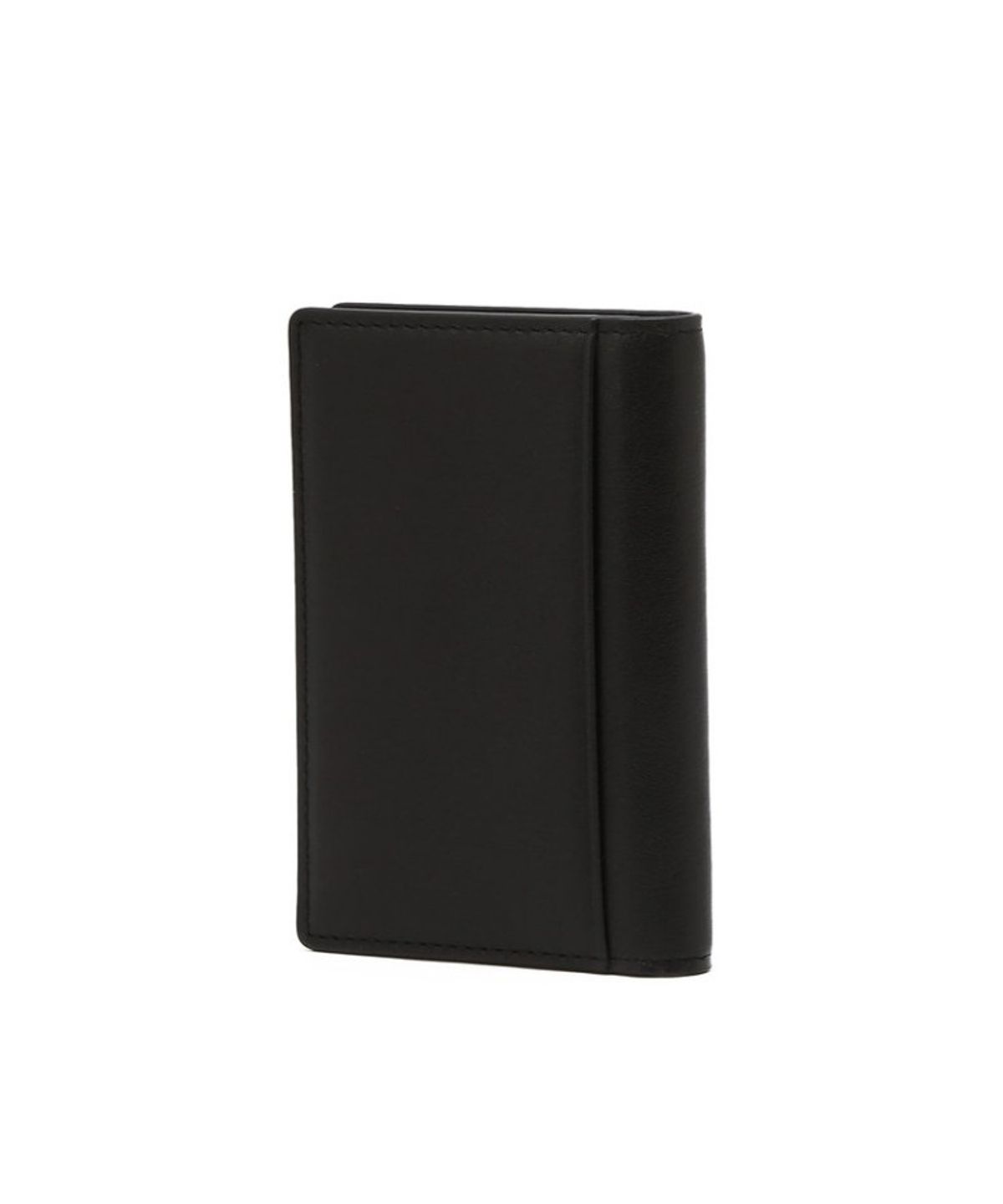 질스튜어트 맨 액세서리(JILLSTUART MEN ACC) 블랙 로고장식 소가죽 카드지갑 JUWA6F502BK
