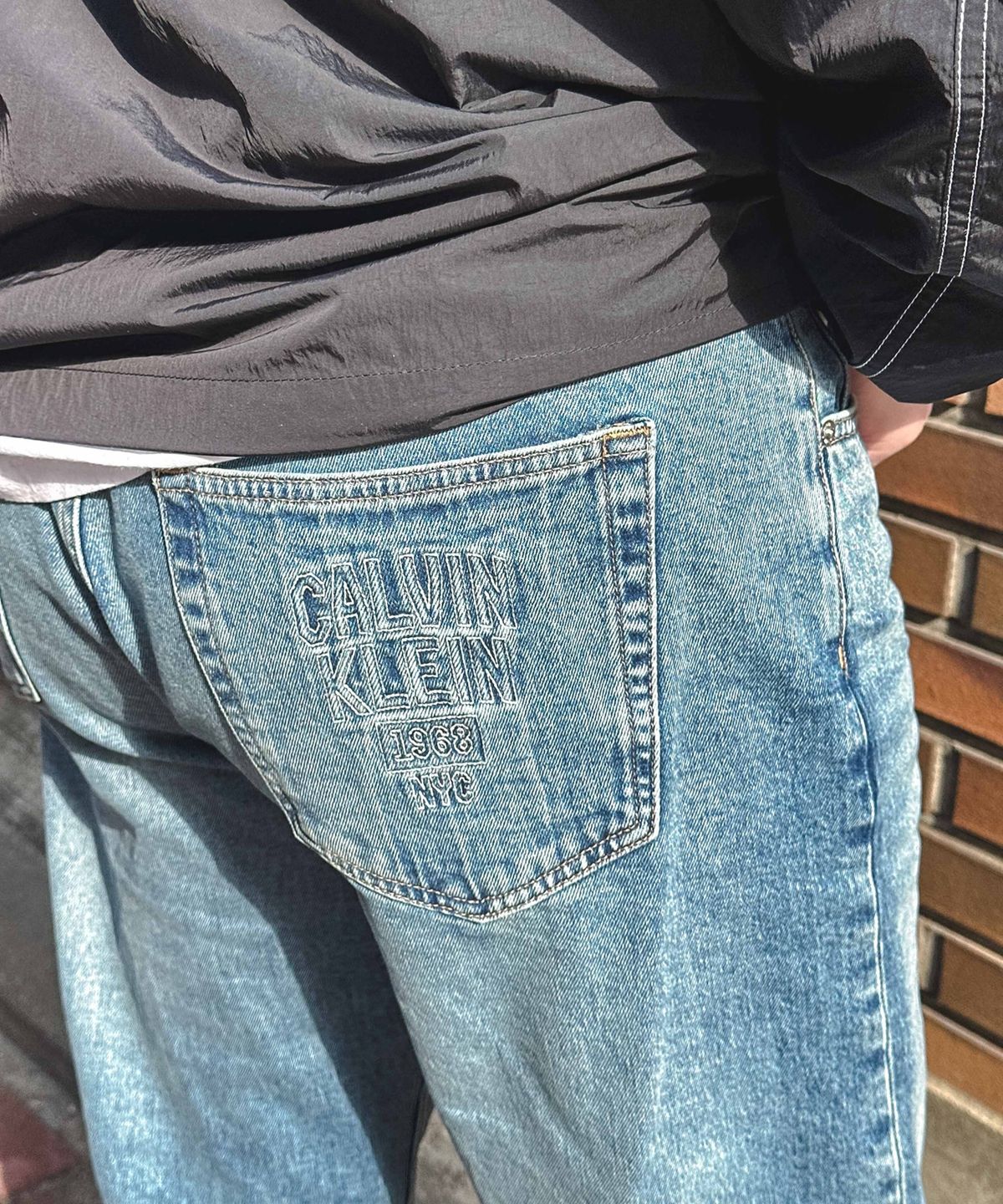캘빈클라인 진(CALVIN KLEIN JEANS) 인더시티 90S 스트레이트핏 진 4RF965G Q1B