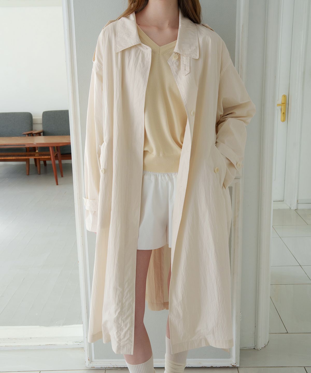 레테라(LETTERA) Classic Trench Coat