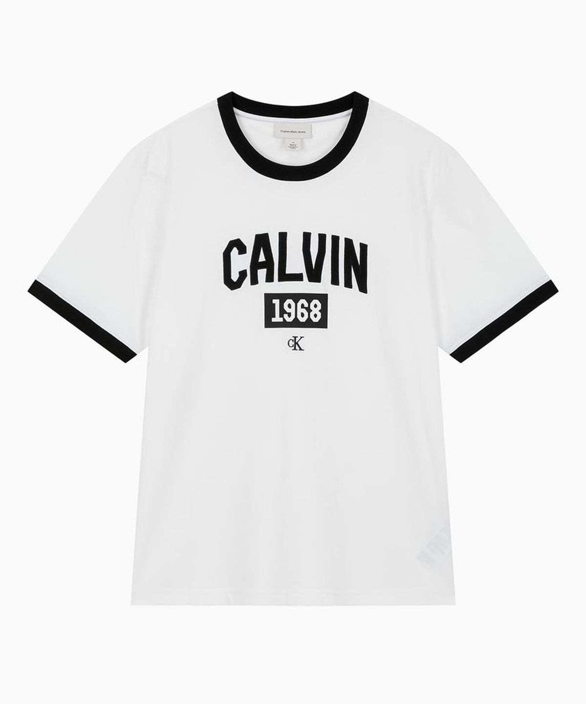 캘빈클라인 진(CALVIN KLEIN JEANS) 인더시티 이지핏 링거 티 화이트 4RF297G YAF