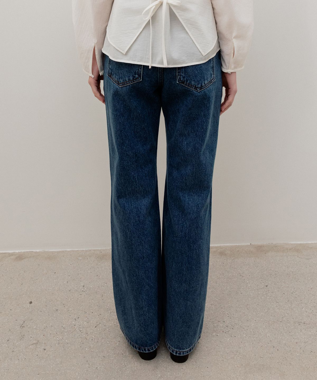 르메메(LEMEME) Parisien Bootscut Denim BleuClair