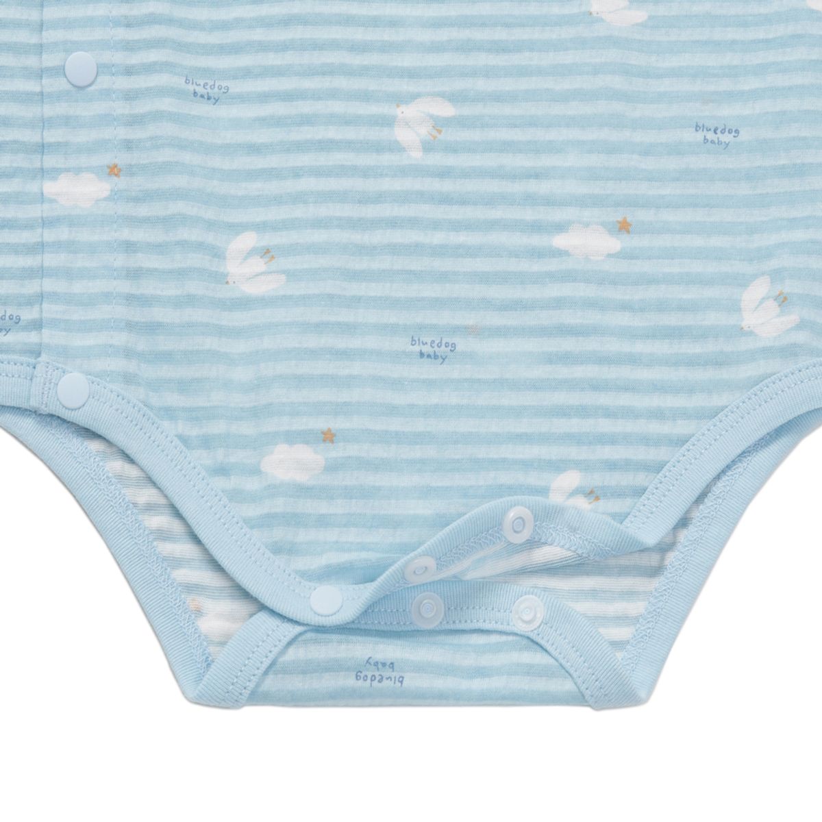 블루독 베이비(BLUEDOGBABY) 비치버드반팔바디수트 (46370-040-13)