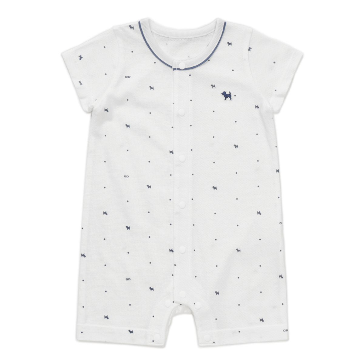블루독 베이비(BLUEDOGBABY) BI뱀부메쉬반팔우주복 (46370-041-01)