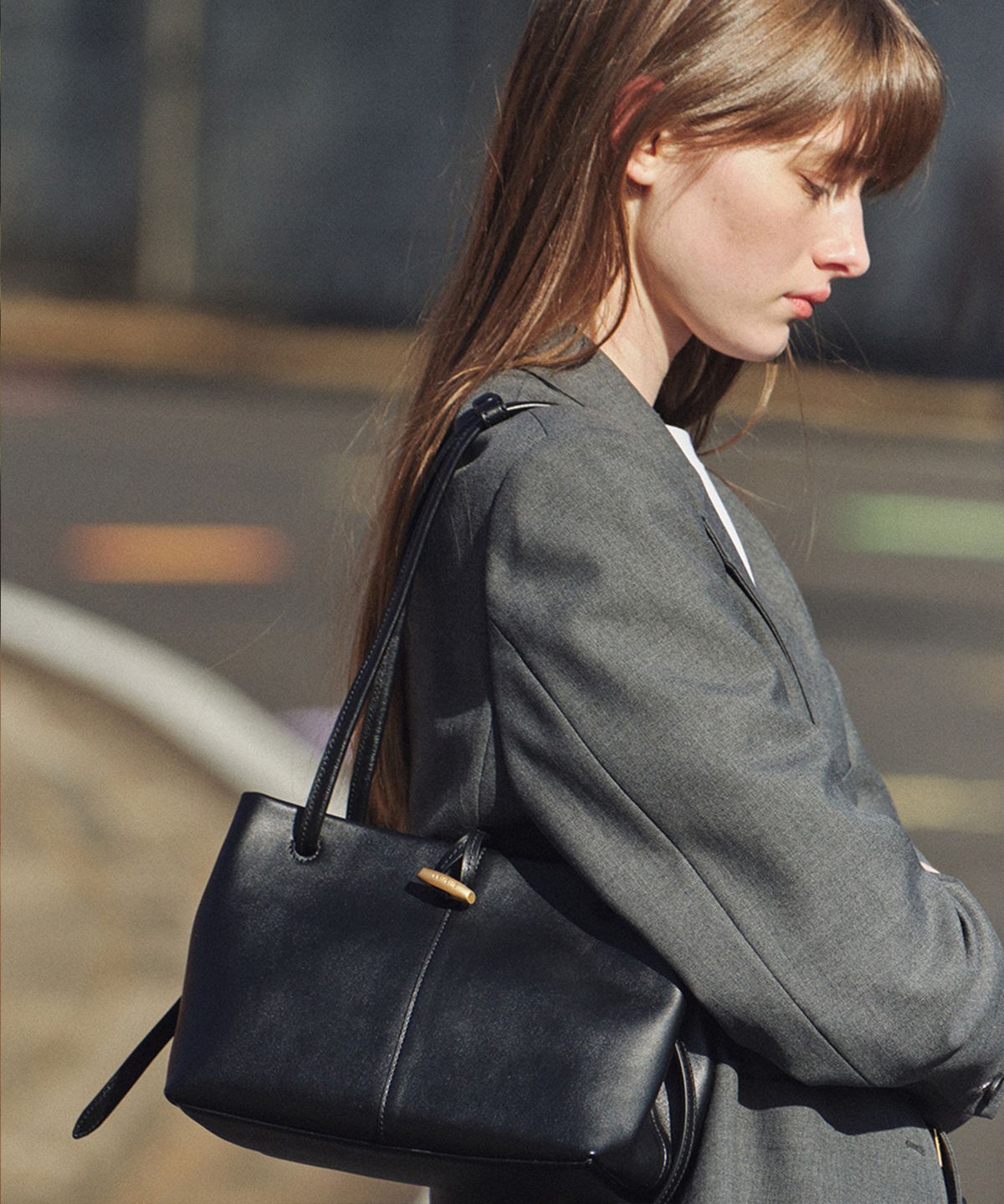 르메메(LEMEME) Sac Cabas Black