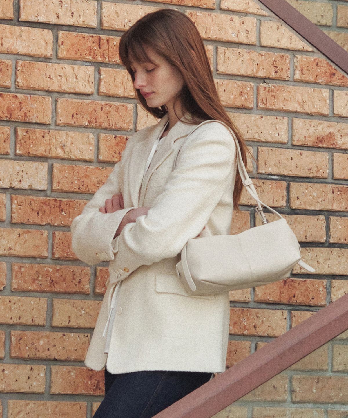 르메메(LEMEME) Sac Lune Ivory
