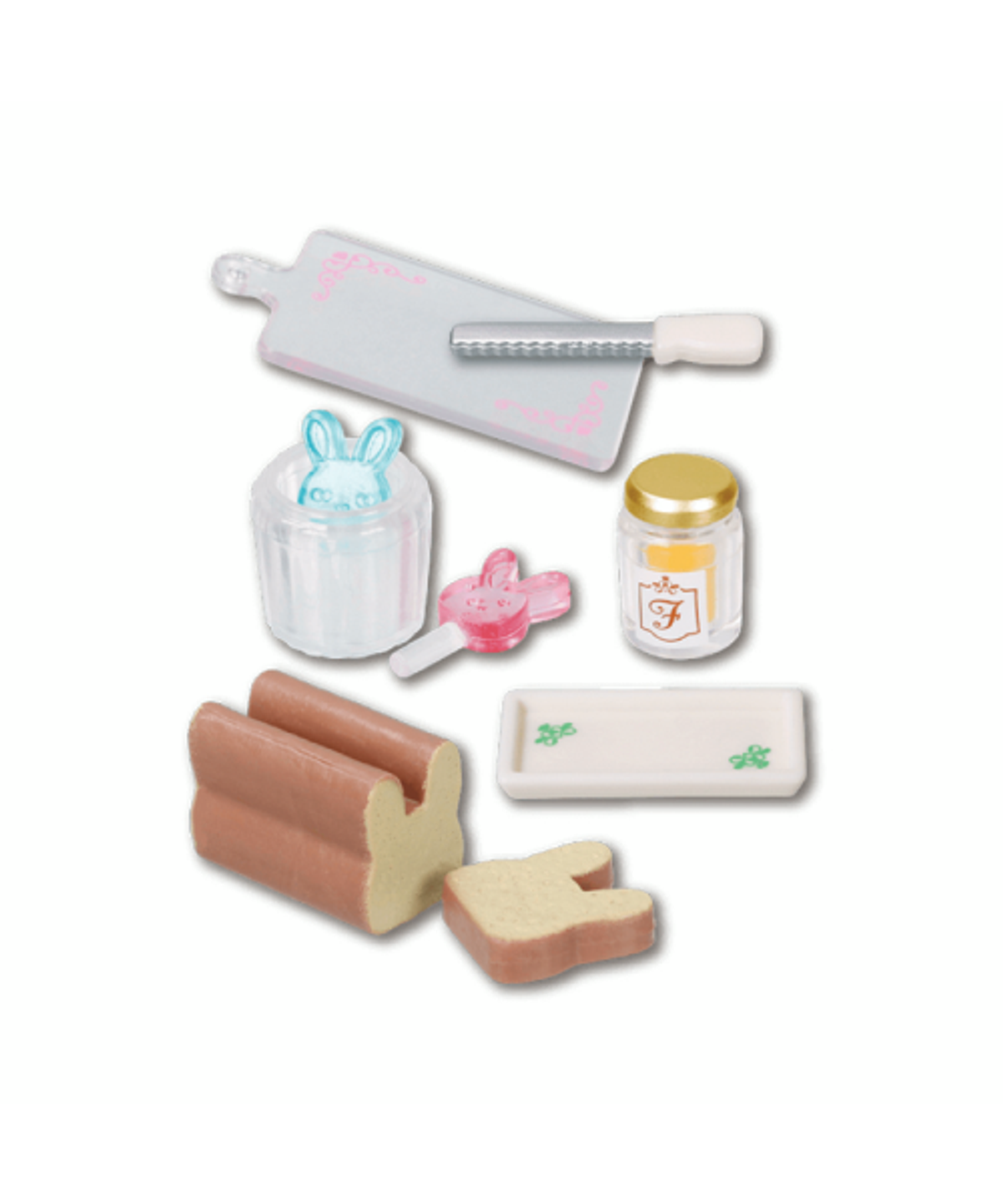 이앤오(ENO) 가챠 캡슐 뽑기 실바니안 숲속의 귀여운 케이크가게 4종 세트