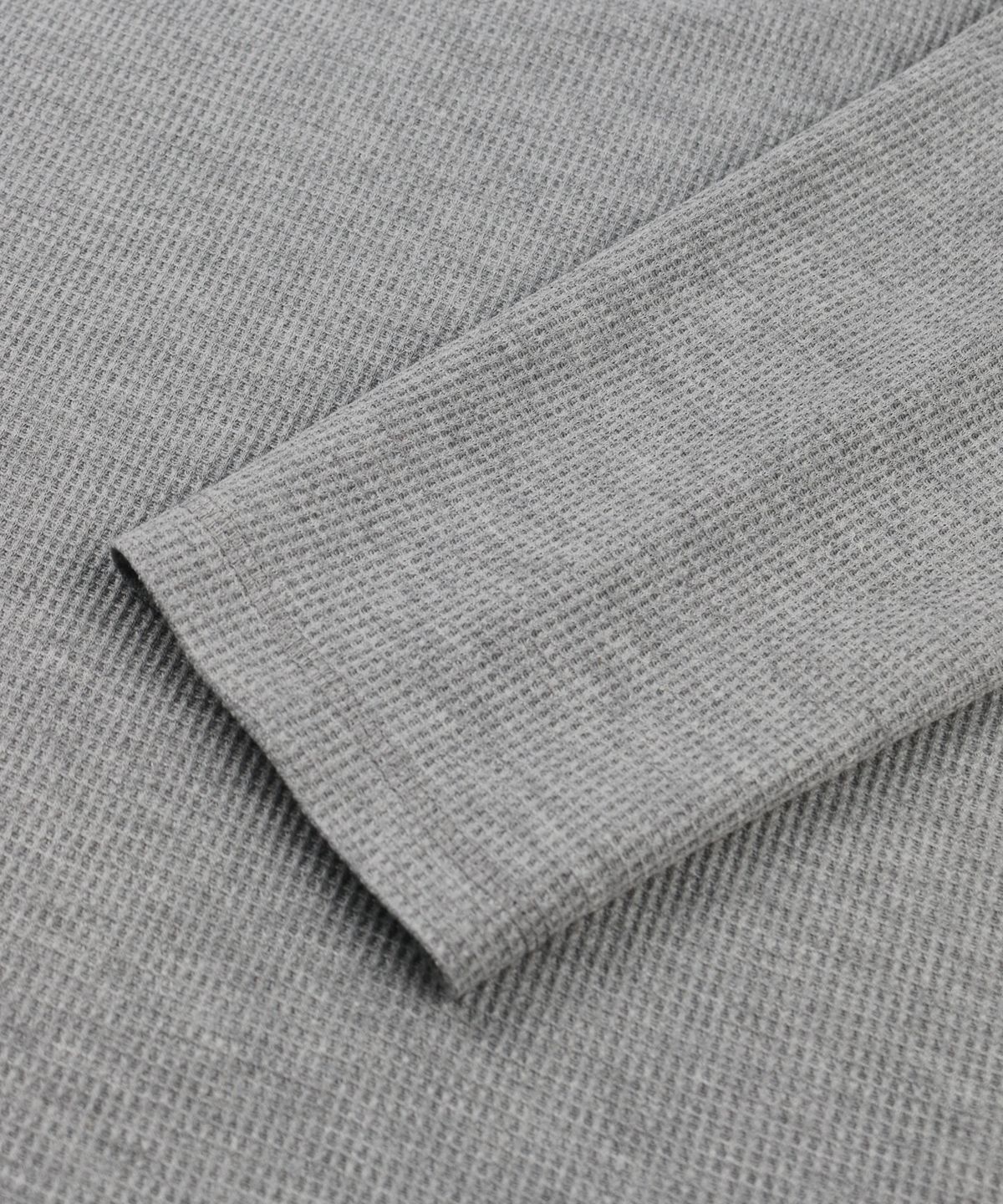 인더스트(INDUST) 크롭 써멀 와플 롱슬리브 티셔츠_3COLOR
