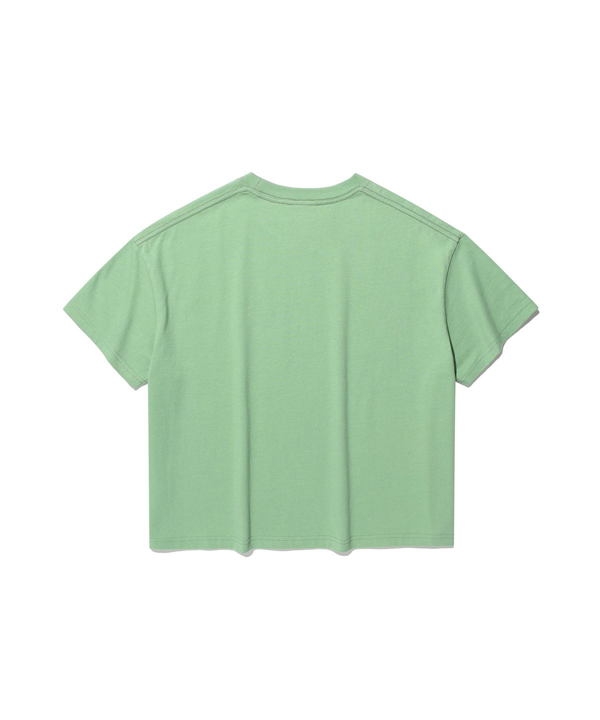 나이스고스트클럽(NICEGHOSTCLUB) DRAWING 3STAR BIG CROP TEE_LIGHT GREEN(NG2GMFT530A)