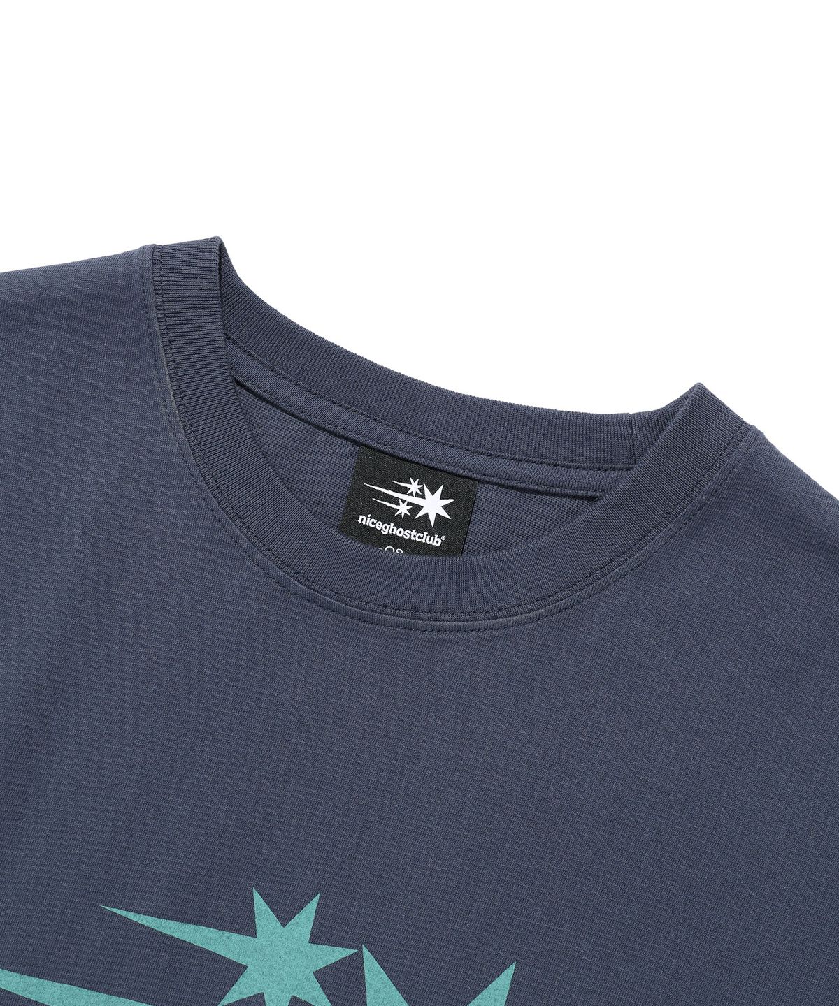 나이스고스트클럽(NICEGHOSTCLUB) 3STAR BIG CROP TEE_NAVY(NG2GMFT531A)