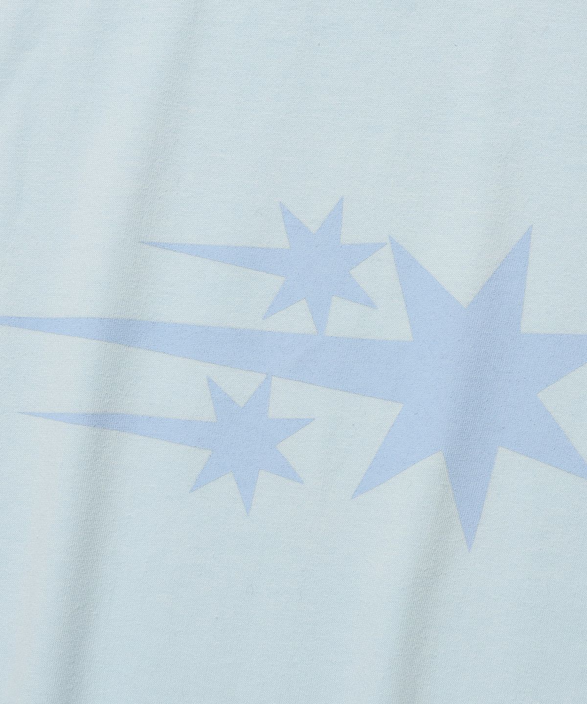 나이스고스트클럽(NICEGHOSTCLUB) 3STAR BASIC TEE_LIGHT BLUE(NG2GMUT534A)