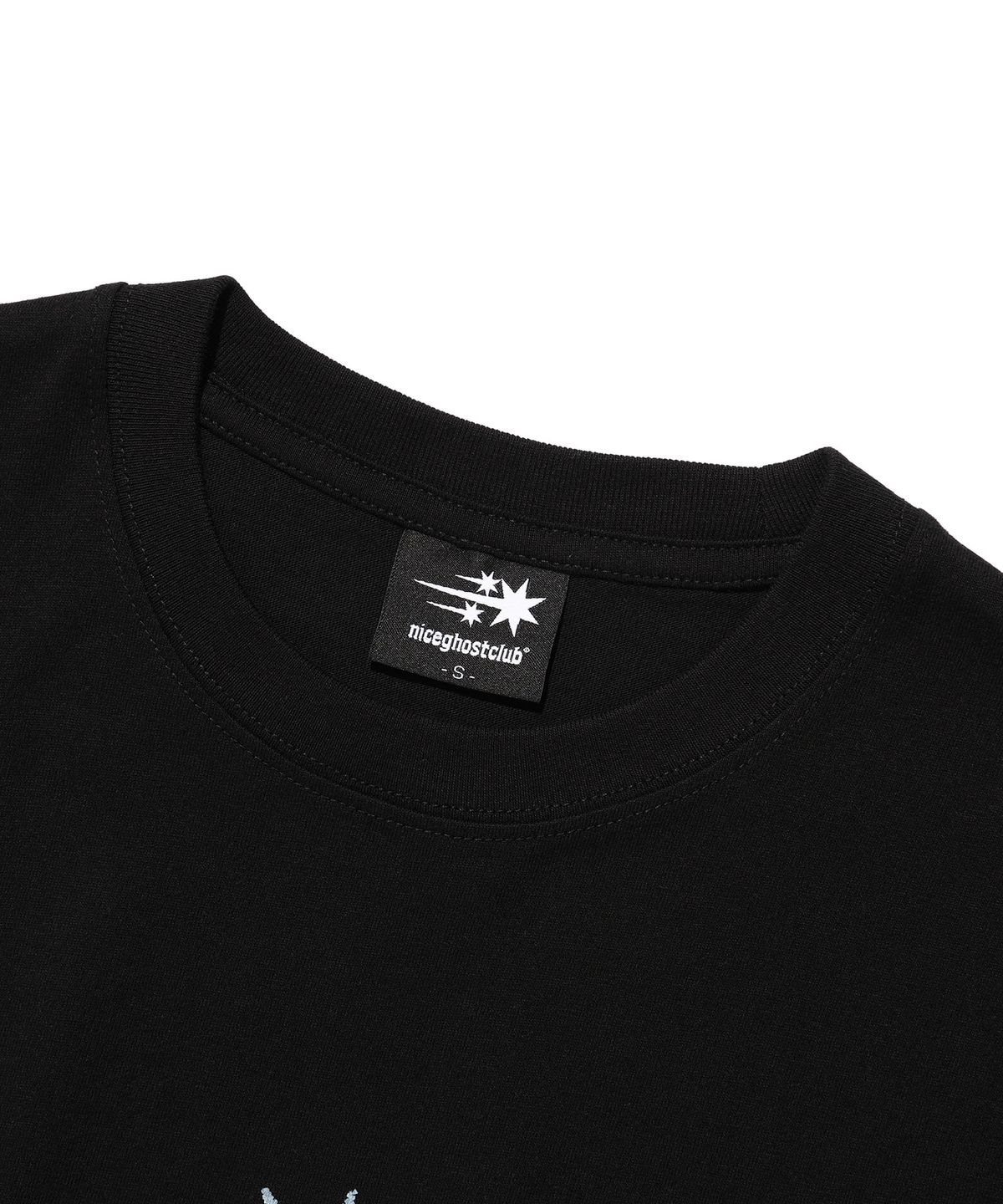 나이스고스트클럽(NICEGHOSTCLUB) SKETCH 3STAR BASIC TEE_BLACK(NG2GMUT535A)