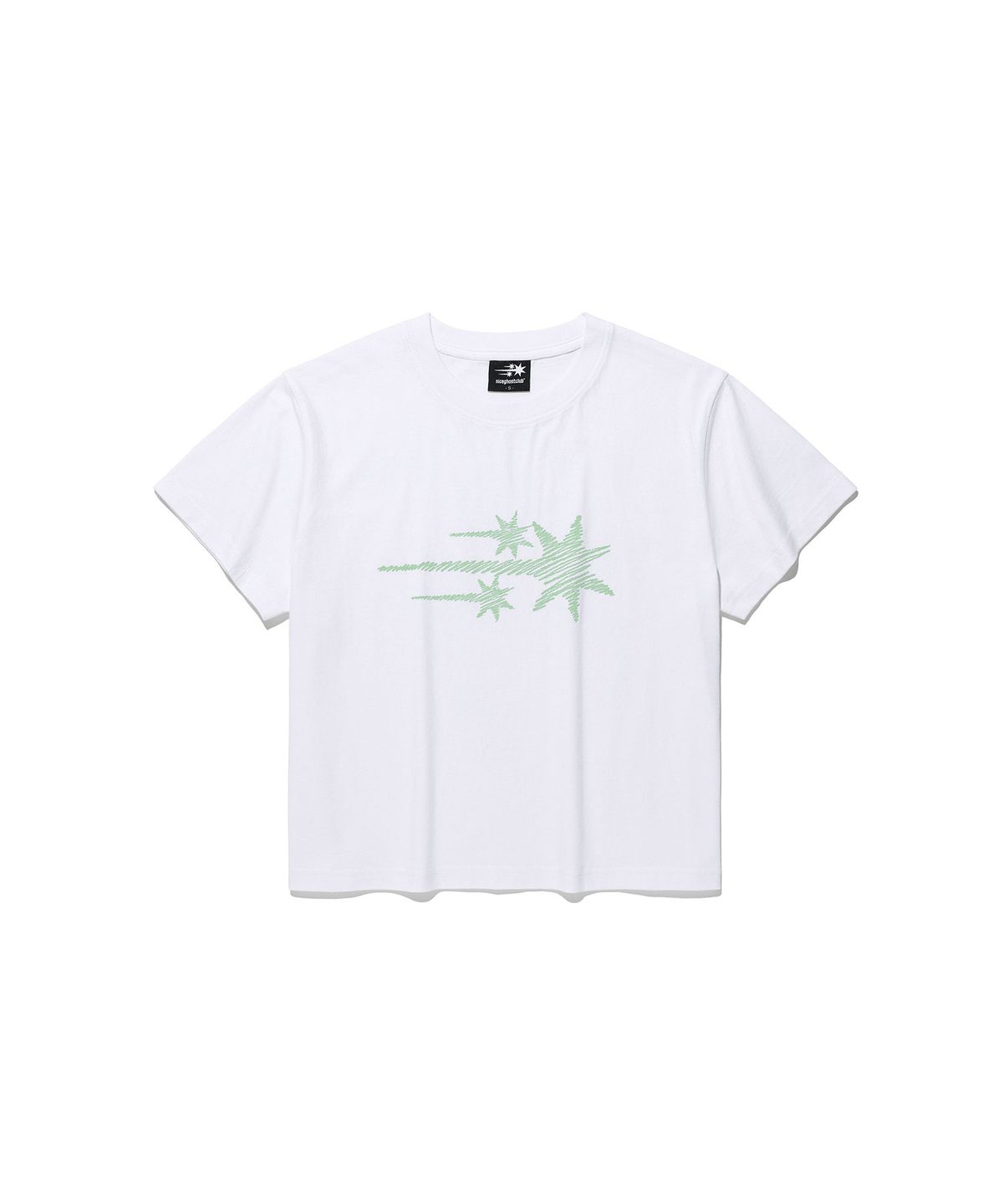 나이스고스트클럽(NICEGHOSTCLUB) SKETCH 3STAR BASIC TEE_WHITE(NG2GMUT535A)