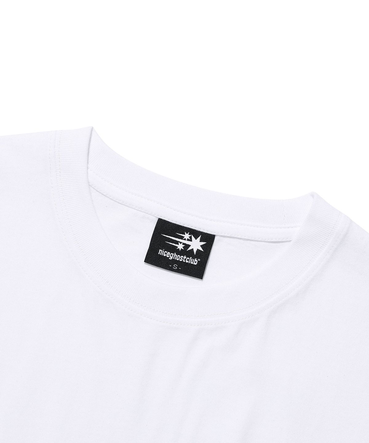 나이스고스트클럽(NICEGHOSTCLUB) SKETCH 3STAR BASIC TEE_WHITE(NG2GMUT535A)
