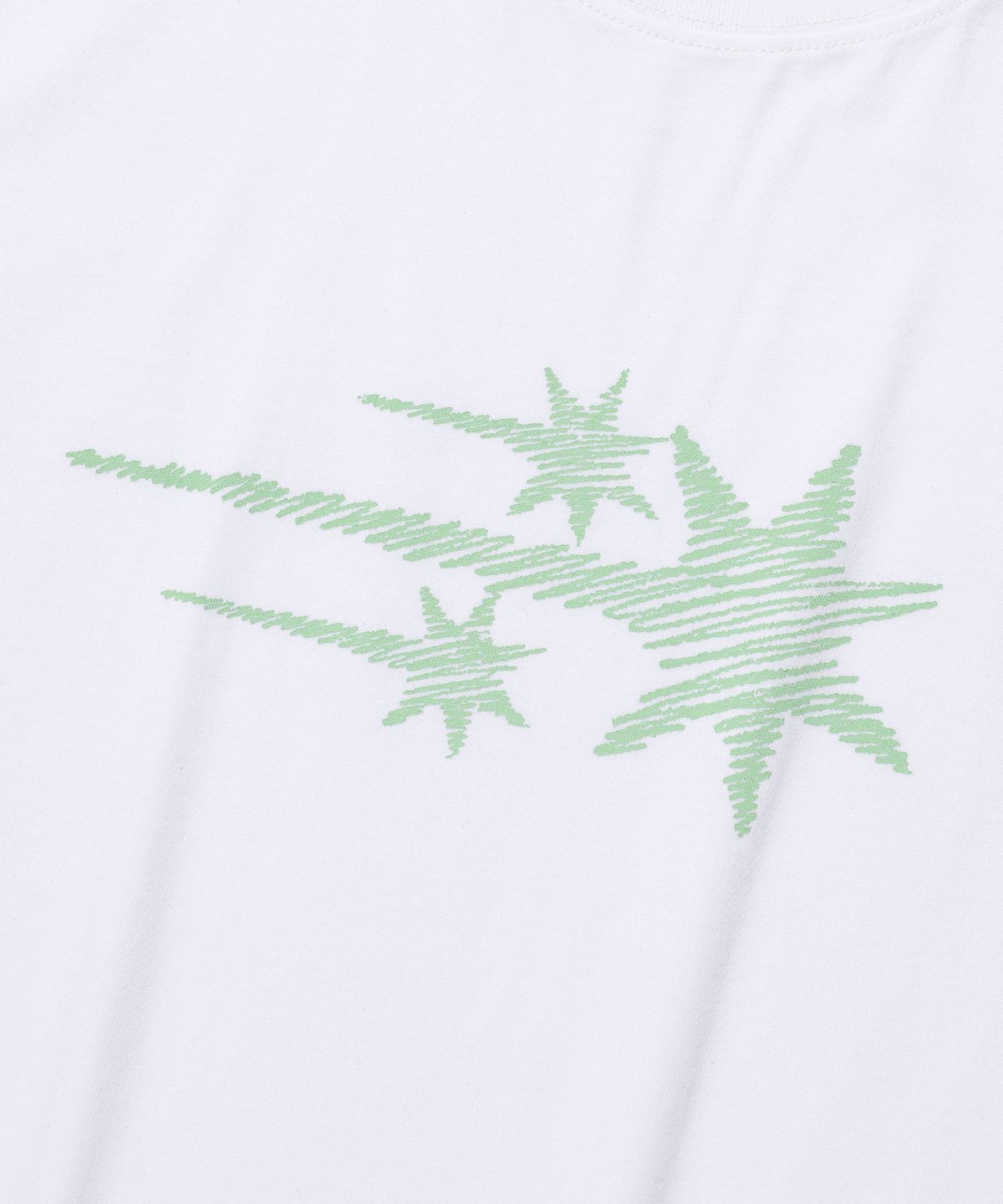 나이스고스트클럽(NICEGHOSTCLUB) SKETCH 3STAR BASIC TEE_WHITE(NG2GMUT535A)