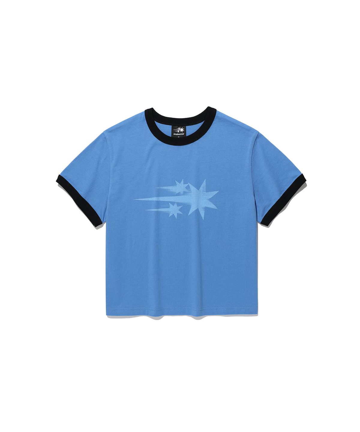 나이스고스트클럽(NICEGHOSTCLUB) RUSH 3STAR BASIC RINGER TEE_BLUE(NG2GMUT536A)