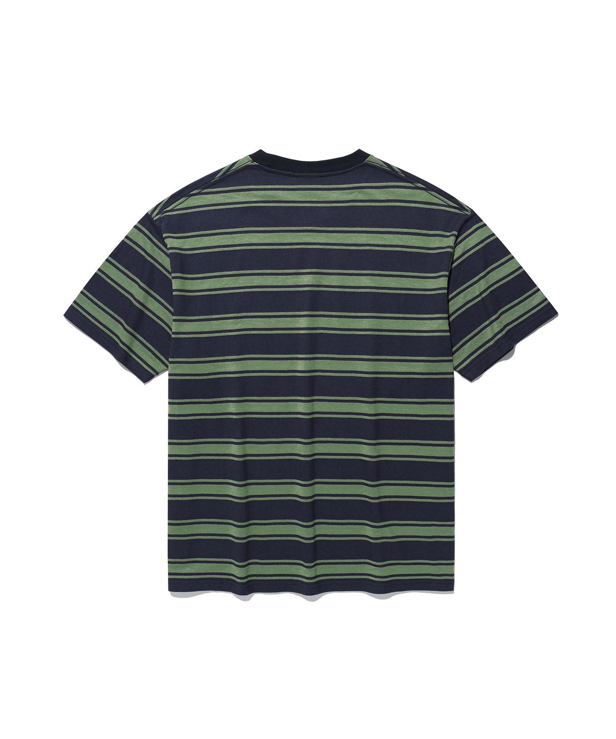 나이스고스트클럽(NICEGHOSTCLUB) MULTI STRIPE 3STAR TEE_NAVY(NG2GMUT540A)
