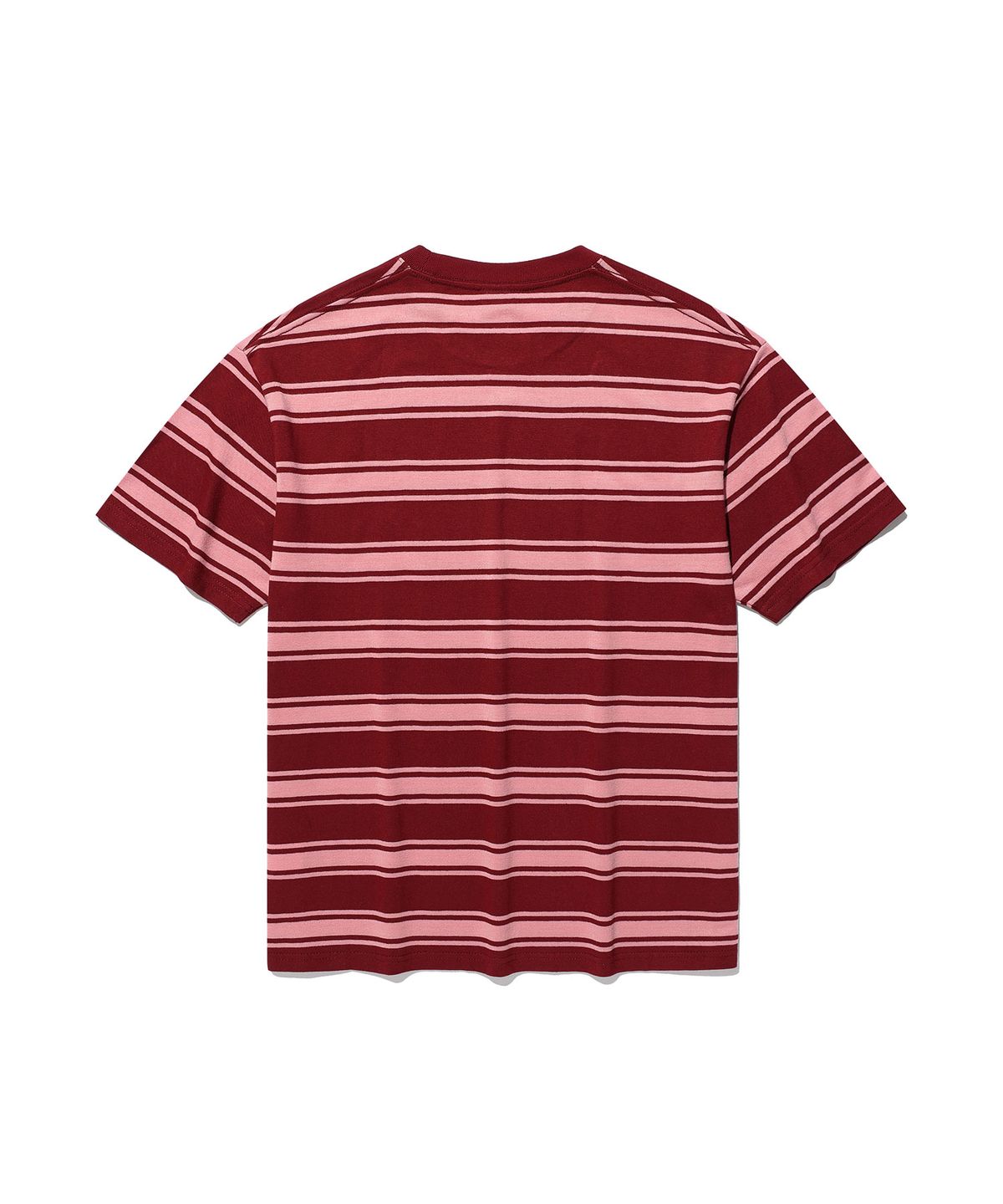 나이스고스트클럽(NICEGHOSTCLUB) MULTI STRIPE 3STAR TEE_RED(NG2GMUT540A)