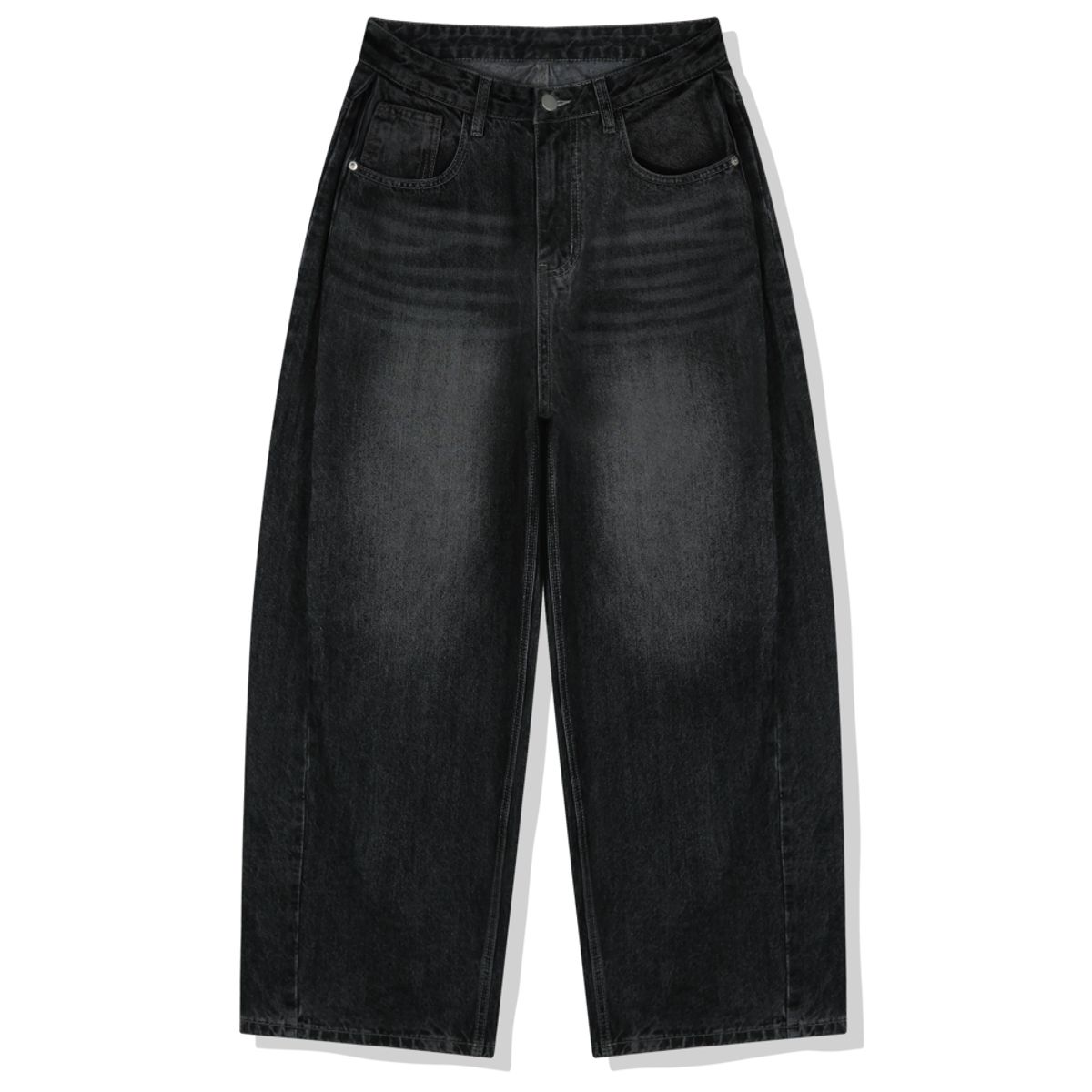 베이직라벨(BASIC LABEL) Drop side pintuck washed denim pants 6 Color [BLBD_4501]