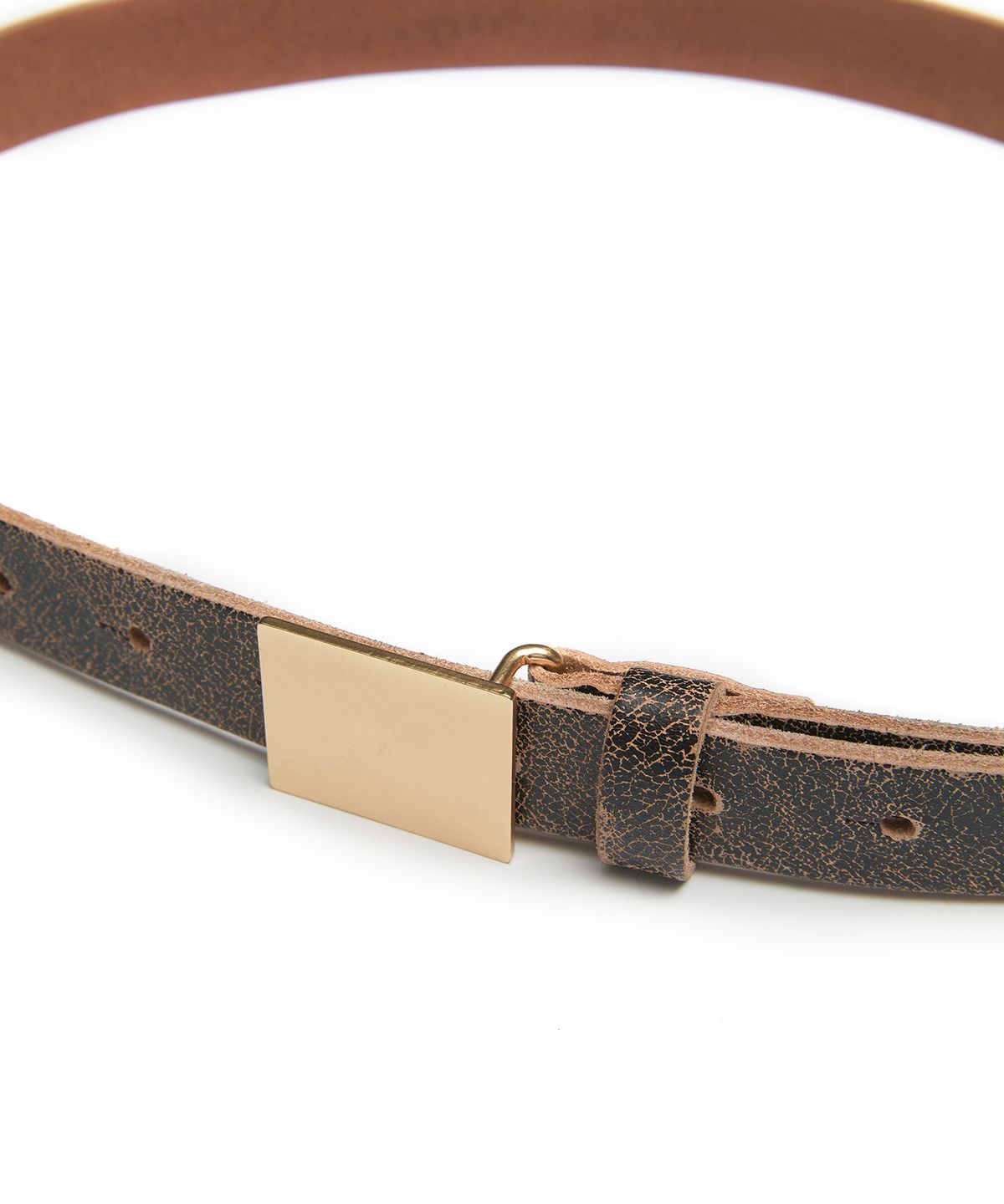엠엠아이씨(MMIC) PLANK BELT (BROWN)