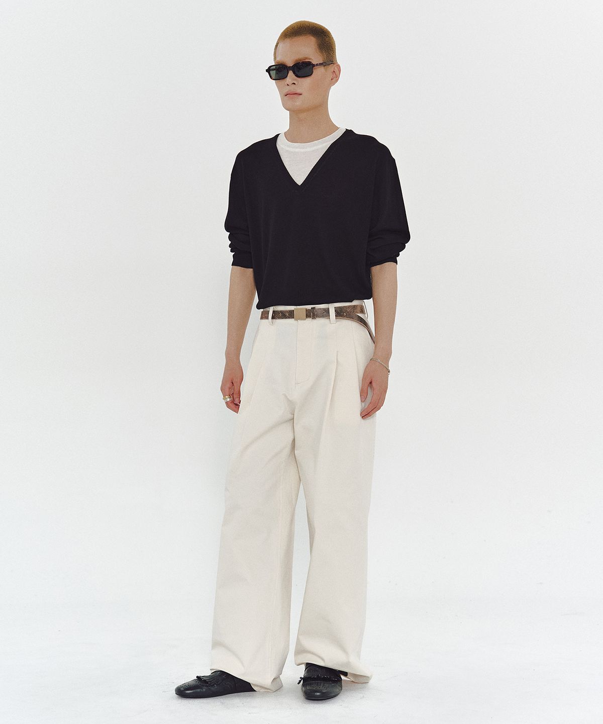 엠엠아이씨(MMIC) PLANK BELT (BROWN)